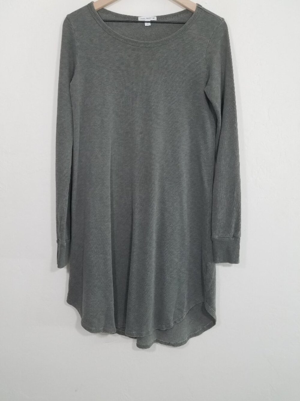 James Perse Sweater Dress Pullover Long Sleeve Size 2